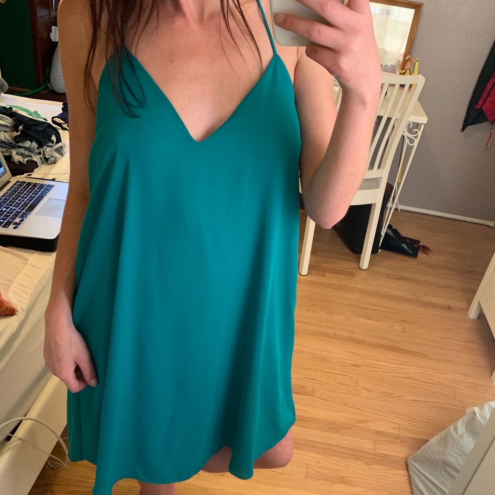 Teal Dress